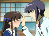 Tohru suffers from a slight fever