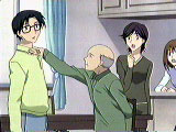 Grandfather defends Tohru's honor from the dirty mind of her male cousin